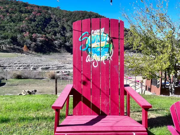 Oversized Adirondack chair